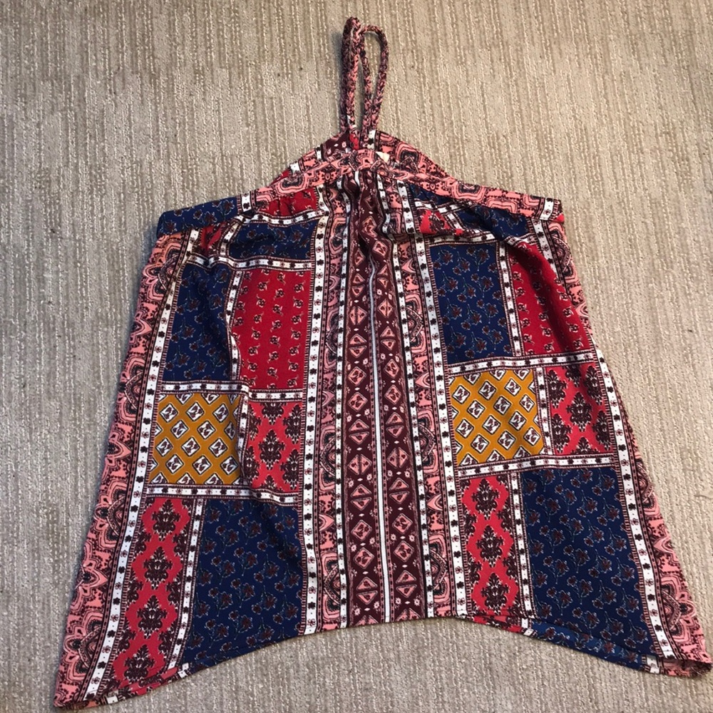 Patterned Tank, Size M